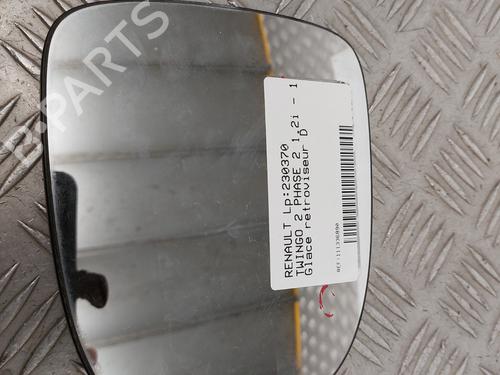 Used Right mirror glass RENAULT TWINGO II (CN0_) 1.2 16V (CN04, CN0B) (75 hp) 28530183