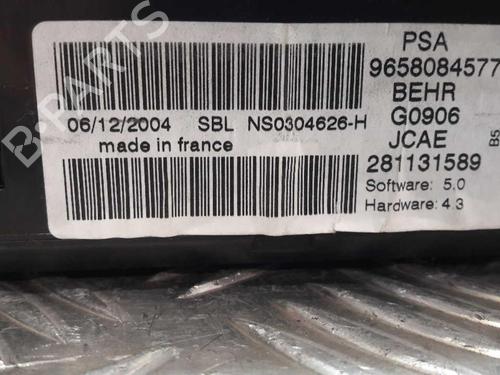 Commande Chauffage CITROËN C4 I (LC_) 1.6 HDi | BP24851816I5 