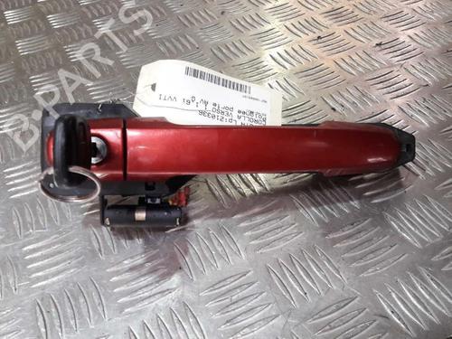 Used Front left exterior door handle TOYOTA COROLLA Verso (_E12_) 1.6 VVT-i (ZZE121_, ZZE121R) (110 hp) 23655995