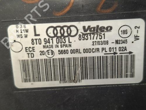 Used Left headlight Left headlight AUDI A5 (8T3) 3.0 TDI quattro (240 hp) 39178875 39178875