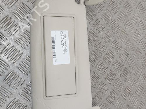 Used Left sun visor CITROËN C6 (TD_) 2.7 HDi (204 hp) 31980901
