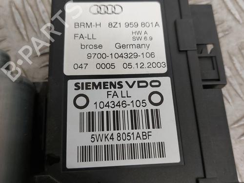 Left front window motor AUDI A2 (8Z0) 1.4 TDI | BP31977206E21
