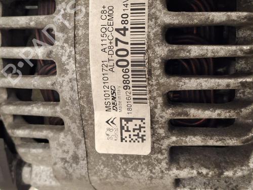 Alternator CITROËN C3 Picasso (SH_)  | BP34339812M7  - Image 6