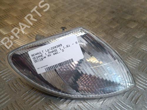 Used Right front indicator Right front indicator RENAULT MEGANE I (BA0/1_) 1.6 e (BA0F, BA0S) (90 hp) 23657265 23657265