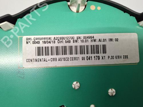 Instrument cluster CITROËN C3 II (SC_) 1.2 VTi 82 | BP36902081C47  - Image 5