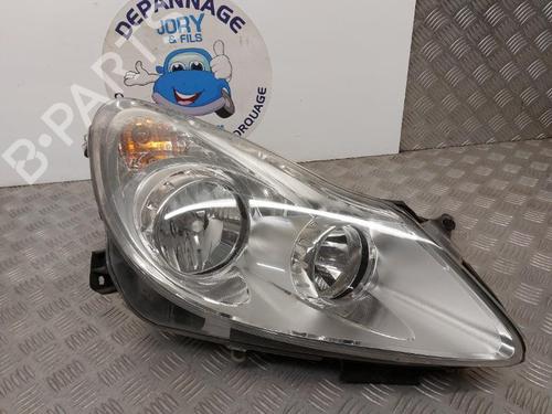 Used Right headlight OPEL CORSA D (S07) 1.3 CDTI (L08, L68) (75 hp) 23743884