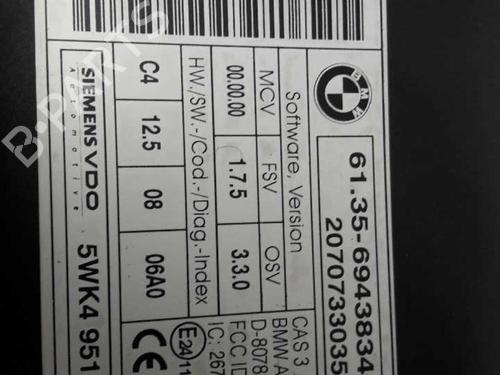 Control unit BMW 1 (E87) 118 d | BP24853696M11 