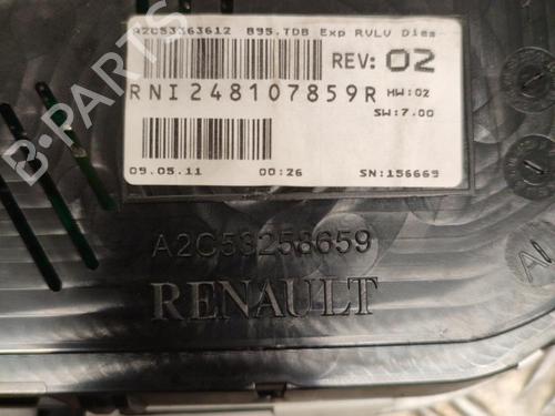 Instrument cluster RENAULT MEGANE III Hatchback (BZ0/1_, B3_) 1.5 dCi (BZ09, BZ0D, BZ1W, BZ29, BZ14) | BP23735558C47 