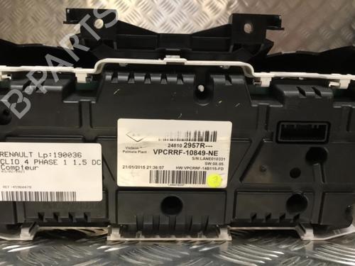 Instrument cluster RENAULT CLIO IV (BH_) 1.5 dCi 75 | BP24851451C47