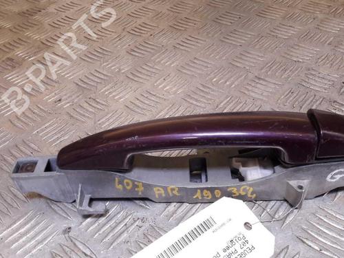 Rear left exterior door handle PEUGEOT 407 (6D_) 2.0 HDi 135 (6DRHRH, 6DRHRE, 6DRHRG, 6DRHRJ) | BP23657171C130 