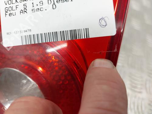 Used Right tailgate light Right tailgate light VW GOLF V (1K1) 1.9 TDI (105 hp) 28597167 28597167