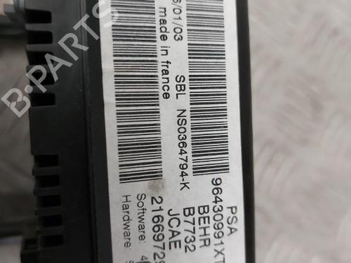 AC Styreenhet / Manøvreringsenhet PEUGEOT 307 Break (3E) 2.0 HDI 110 | BP24853732I5 