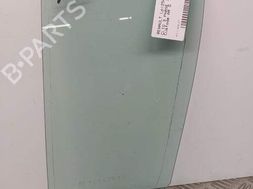 Used Rear left door window RENAULT CLIO III (BR0/1, CR0/1) 1.6 16V (BR09, BR0T, CR09, CR0T) (88 hp) 29323520