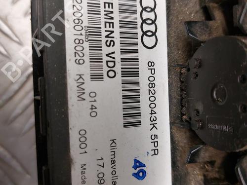 Climate control AUDI A3 Sportback (8PA) 1.9 TDI | BP24606185I5 