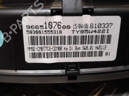 Used Instrument cluster Instrument cluster PEUGEOT 308 I (4A_, 4C_) 1.6 HDi (109 hp) 23724632 23724632