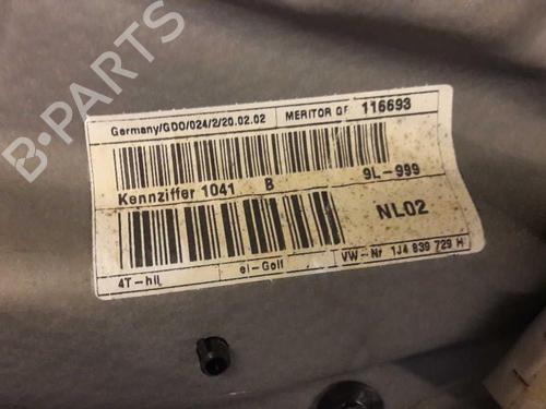 Rear left window mechanism VW GOLF IV (1J1) 1.9 TDI | BP23727029C24 