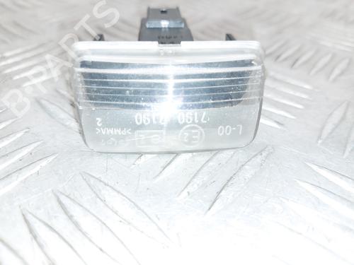 Used Licence plate light Licence plate light PEUGEOT PARTNER Tepee 1.6 HDi 16V (90 hp) 24875805 24875805