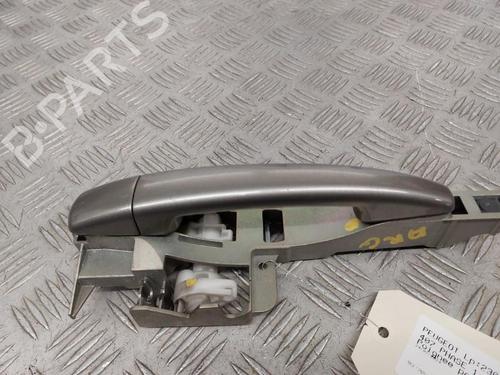 Rear left exterior door handle PEUGEOT 407 (6D_) 2.0 HDi 135 (6DRHRH, 6DRHRE, 6DRHRG, 6DRHRJ) | BP23736557C130 