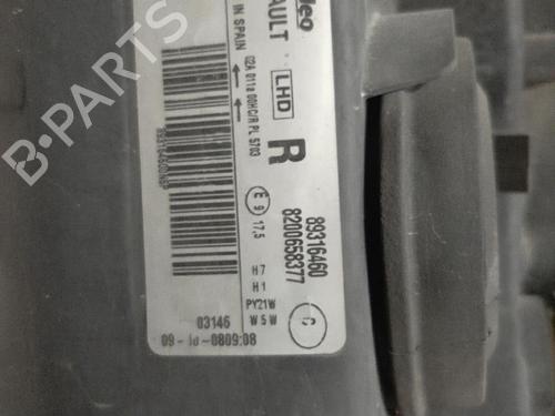 Right headlight RENAULT MODUS / GRAND MODUS (F/JP0_) 1.5 dCi (FP0F, JP0F) | BP23715188C29 - Image 2