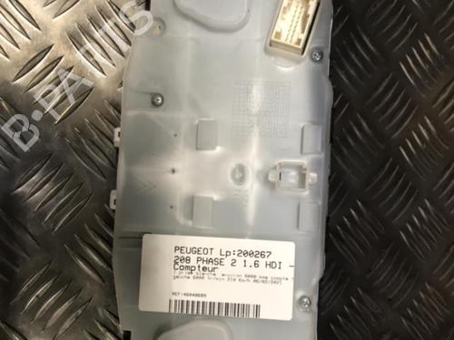 Instrument cluster PEUGEOT 208 I (CA_, CC_) 1.6 HDi / BlueHDi 75 | BP23714782C47 