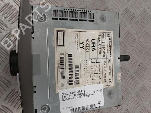Radio OPEL ZAFIRA / ZAFIRA FAMILY B (A05) 1.9 CDTI (M75) | BP23659496E6 