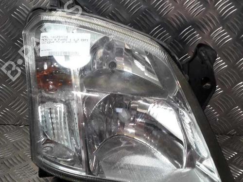 Used Right headlight OPEL MERIVA A MPV (X03) 1.7 CDTI (E75) (100 hp) 23716887