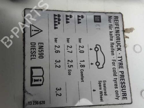 Klapa wlewu paliwa OPEL CORSA D (S07) 1.3 CDTI (L08, L68) | BP23735457C131 