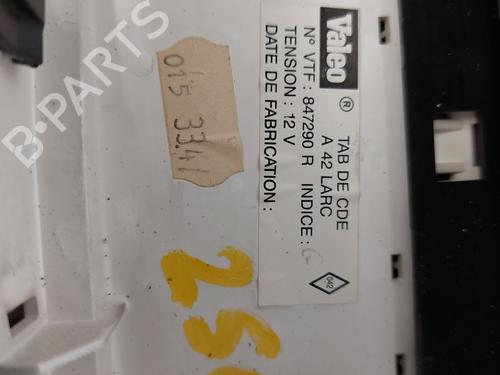 Climate control RENAULT SAFRANE I (B54_) 2.5 dT (B548) | BP29846303I5