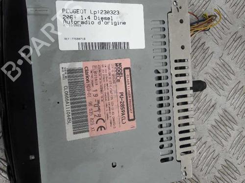 Radio PEUGEOT 206+ (2L_, 2M_) 1.4 HDi eco 70 | BP23736984E6 