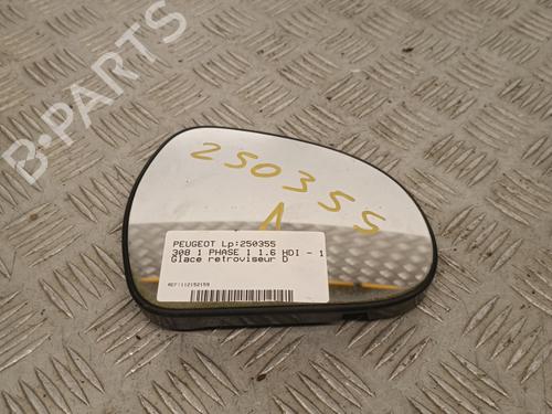 Right mirror glass PEUGEOT 308 I (4A_, 4C_) 1.6 HDi | BP29054429C147 