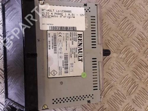 Used Radio Radio RENAULT CLIO IV (BH_) 0.9 TCe 90 (BHNF, BHMA, BHMH, BHJK, BHJR) (90 hp) 23734552 23734552