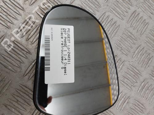 Used Left mirror glass PEUGEOT 207 (WA_, WC_) 1.4 HDi (68 hp) 23659851