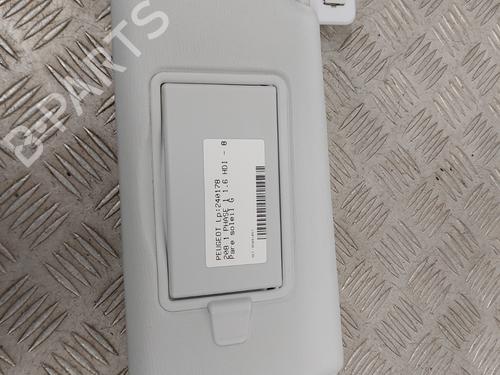 Used Left sun visor PEUGEOT 208 I (CA_, CC_) 1.6 HDi (92 hp) 23747778