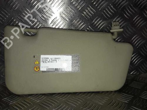 Used Right sun visor NISSAN MICRA III (K12) 1.5 dCi (65 hp) 23655704