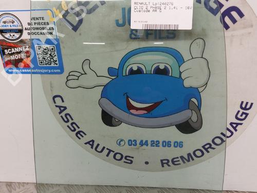 Used Rear left door window RENAULT CLIO II (BB_, CB_) 1.4 16V (B/CB0P, BB13) (98 hp) 23659828