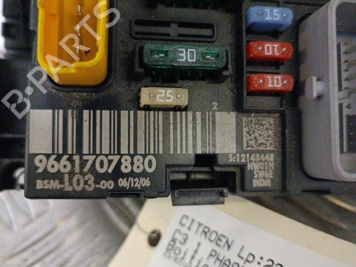 Fuse box CITROËN C3 I (FC_, FN_) 1.4 HDi | BP23725735E1 