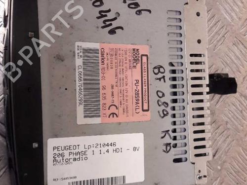 Radio PEUGEOT 206 Hatchback (2A/C) 1.4 HDi eco 70 | BP24852207E6 