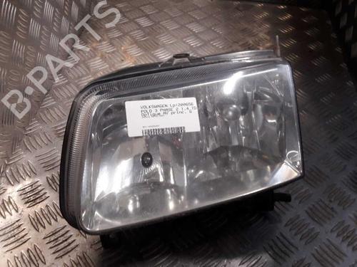Used Left headlight VW POLO (6N2) 1.4 TDI (75 hp) 23714581