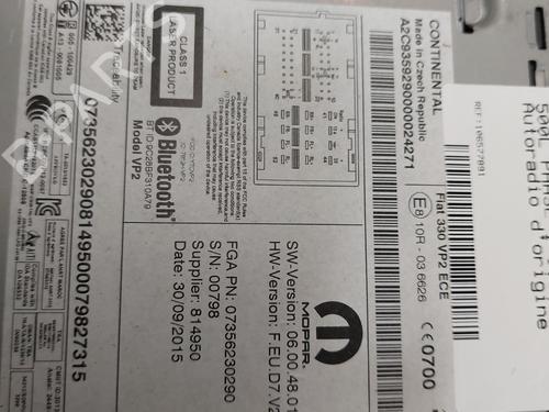 Used Radio Radio FIAT 500L (351_, 352_) 1.3 D Multijet (199LXY1A, 199LXY11) (84 hp) 26210770 26210770