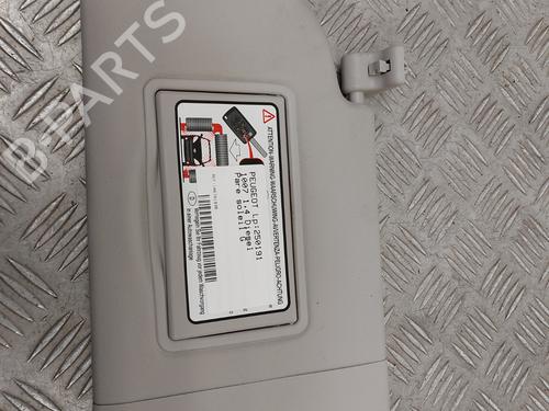 Left sun visor PEUGEOT 1007 (KM_) 1.4 HDi | BP26965380I1  - Image 5