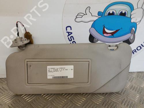Left sun visor CITROËN C5 I (DC_) 2.0 HDi (DCRHZB, DCRHZE) | BP23725785I1 - Image 2