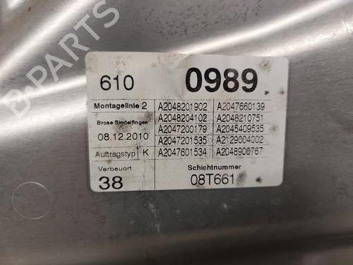 Front left window mechanism MERCEDES-BENZ C-CLASS (W204) C 220 CDI (204.002) | BP25918897C22 