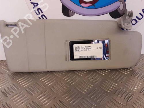 Used Right sun visor SKODA OCTAVIA II (1Z3) 1.9 TDI (105 hp) 23715532