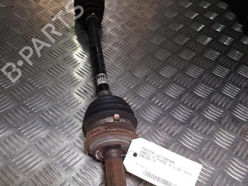Used Left front driveshaft TOYOTA YARIS (_P9_) 1.33 VVT-i (NSP90_, NSP90R) (100 hp) 23716048