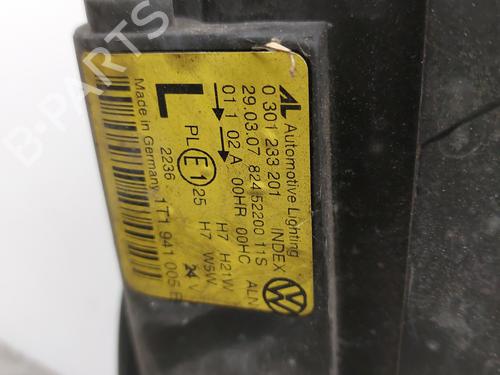 Left headlight VW POLO (9N_, 9A_) 1.4 TDI | BP23748066C28 