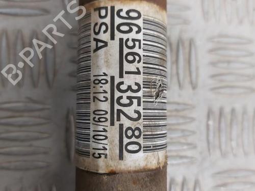 Left front driveshaft PEUGEOT 208 I (CA_, CC_) 1.6 HDi / BlueHDi 75 | BP23659522M38 