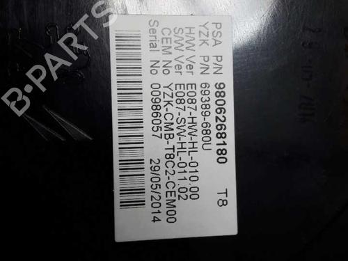 Instrument cluster PEUGEOT 3008 I MPV (0U_) 1.6 HDi | BP23716368C47 