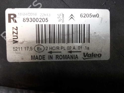 Right headlight CITROËN XSARA PICASSO (N68) 2.0 HDi | BP23655984C29 