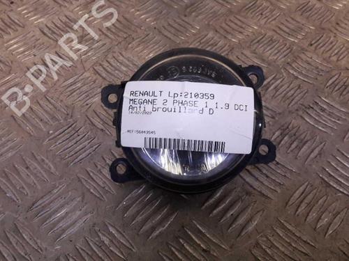 Used Right front fog light RENAULT MEGANE II (BM0/1_, CM0/1_) 1.9 dCi (BM0G, CM0G) (120 hp) 23723473