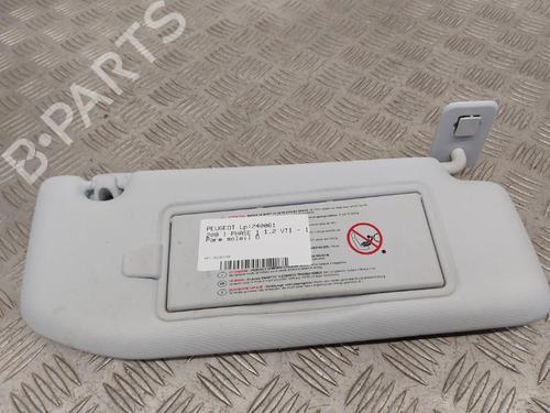 Used Right sun visor PEUGEOT 208 I (CA_, CC_) 1.2 VTI 82 (82 hp) 23743902